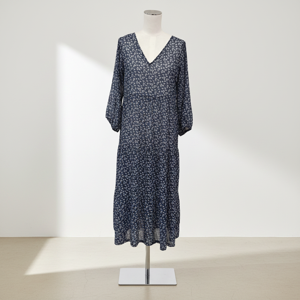 Kilt - Floral Midi Dress - Size 8