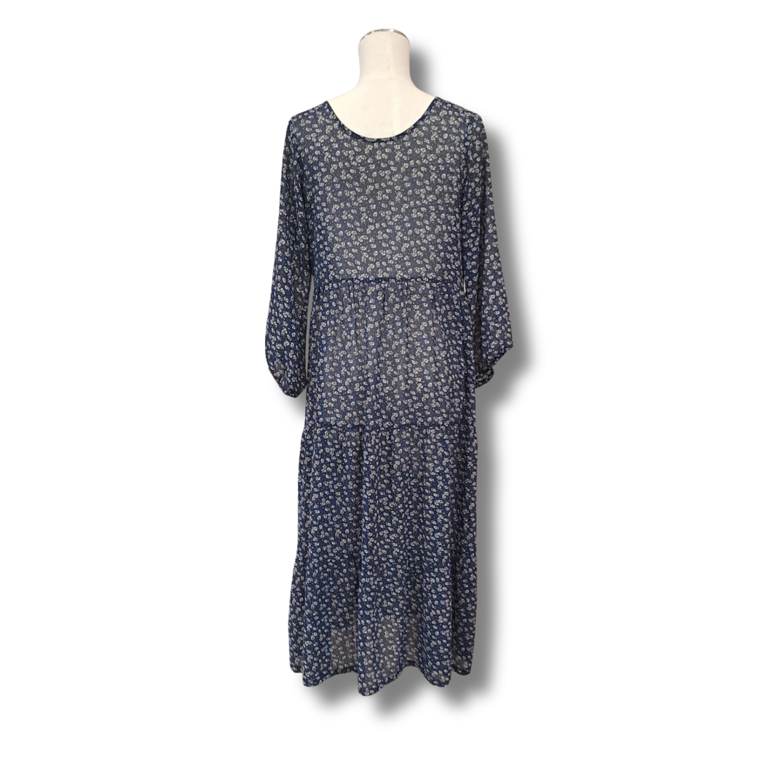 Kilt - Floral Midi Dress - Size 8 - Back