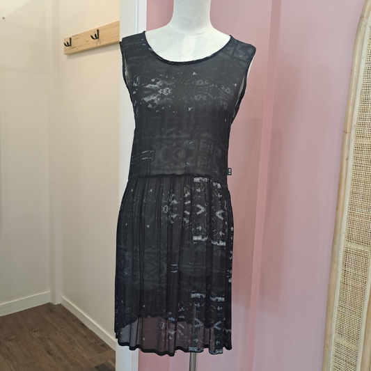 Kilt - Marble Print Mini Dress - Size S