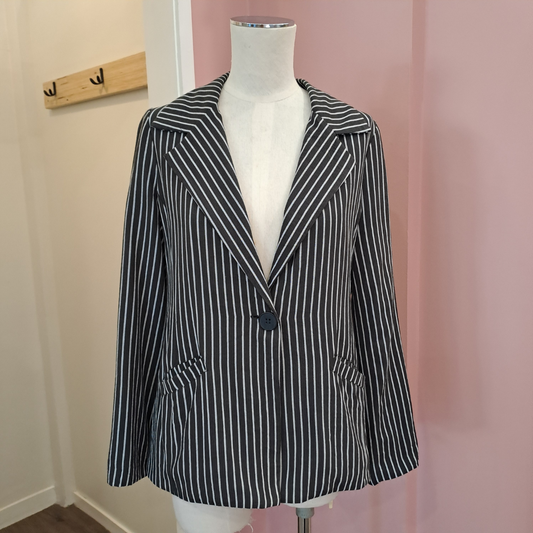 Kilt - Pinstripe Blazer - Size 8