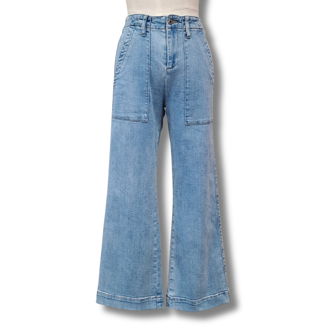 Kireina - Wide Leg Jean - Front View