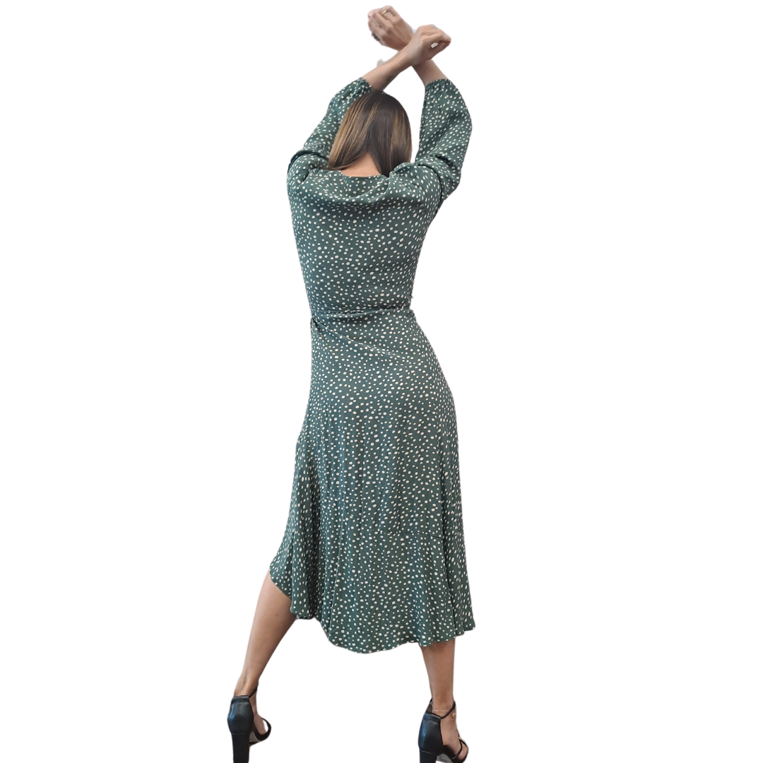 Kivari - Wrap Dress - Back View