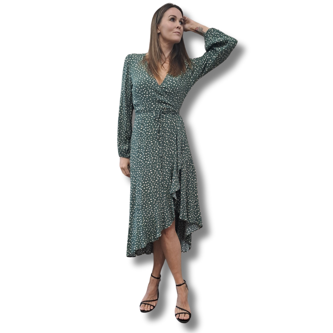 Kivari - Wrap Dress - Full View