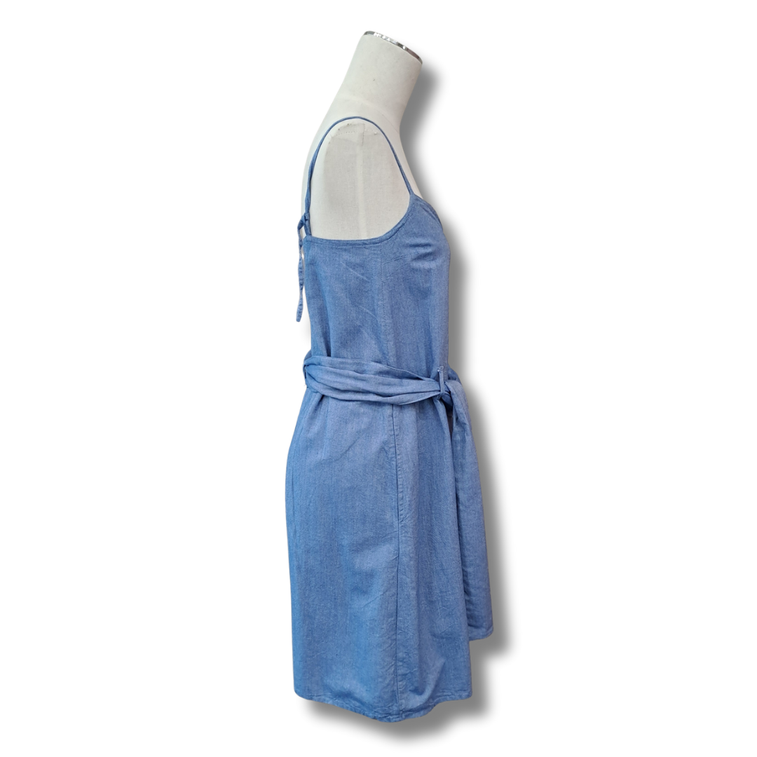 Kowtow - Insight Chambray Playsuit - Side View