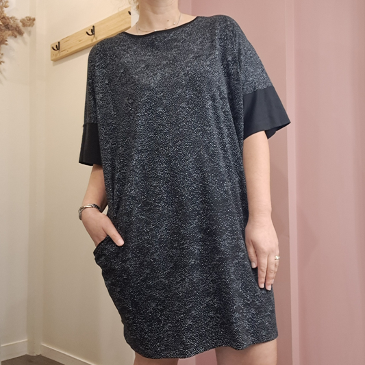 Kowtow - Speckle T-Shirt Dress - Size L