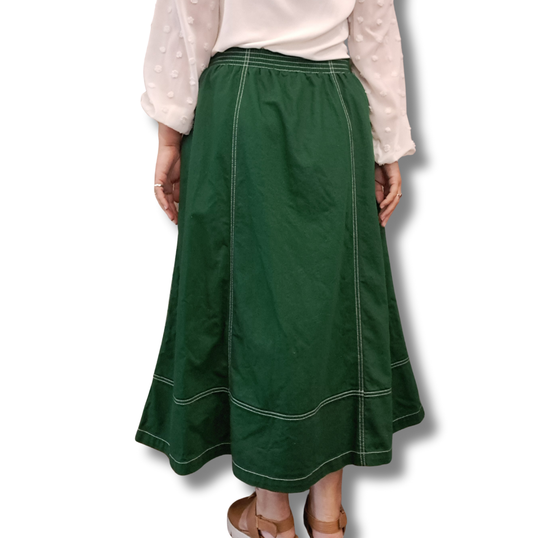 Kowtow - Triangle Skirt - Size XL - Back
