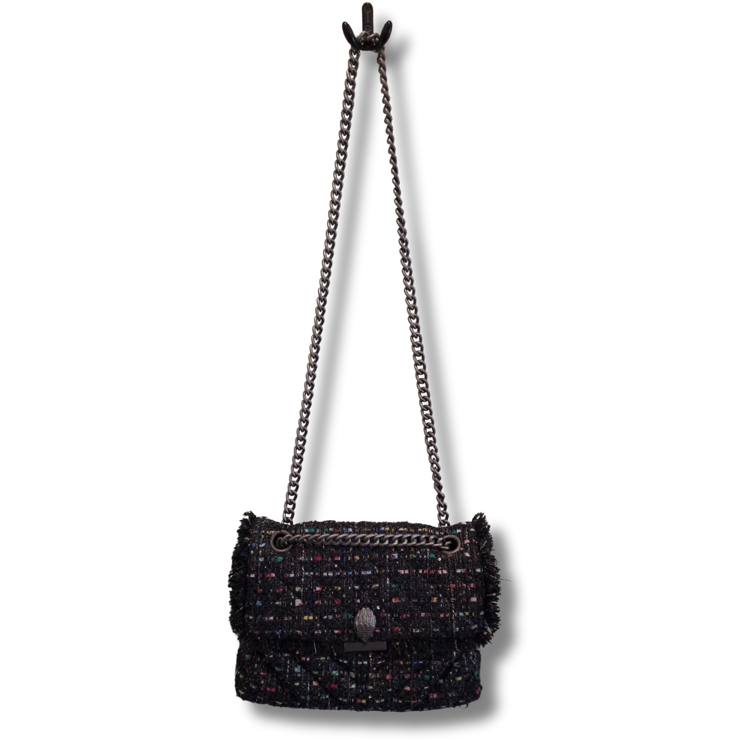Kurt Geiger - Tweed Kensington Crossbody Bag - 5