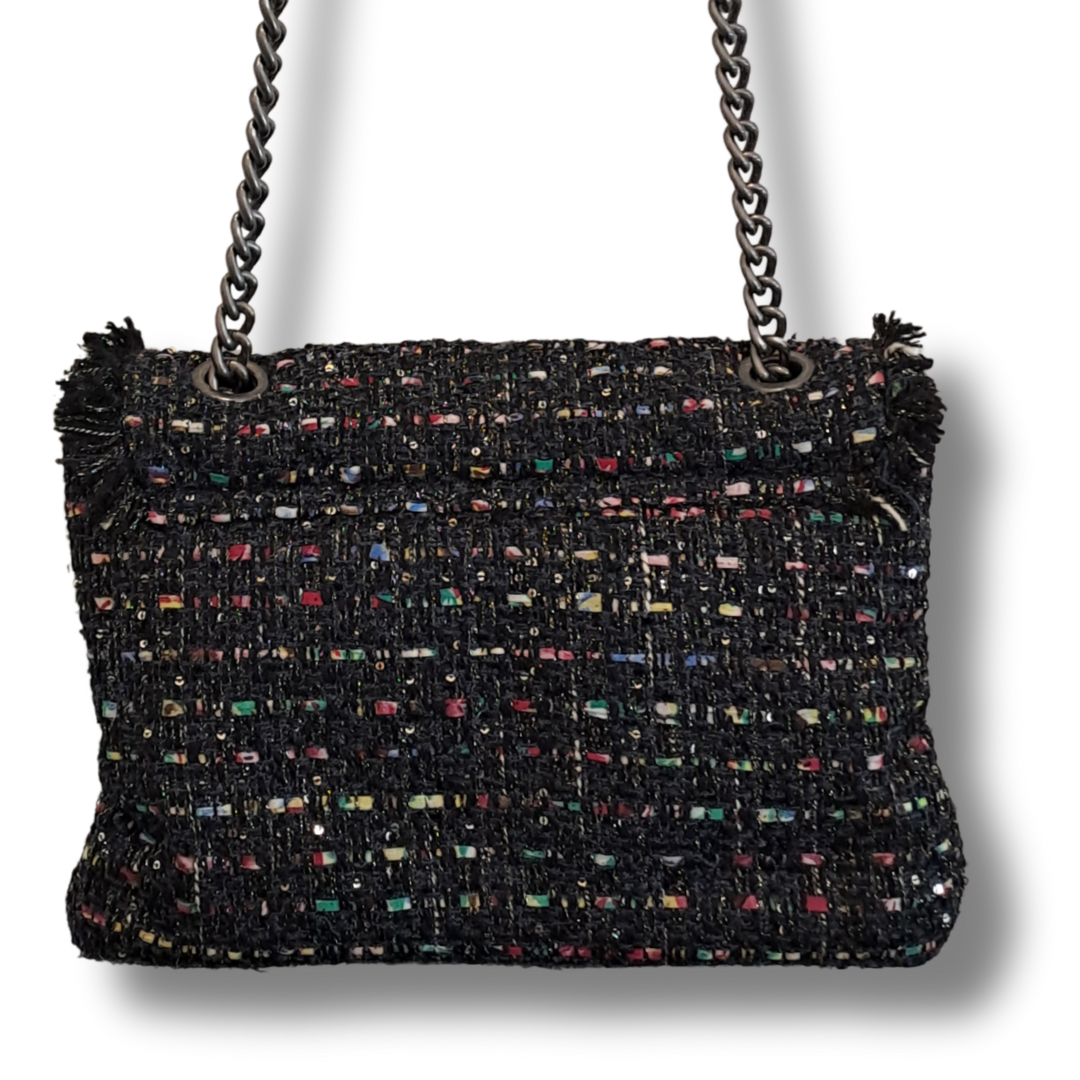 Kurt Geiger - Tweed Kensington Crossbody Bag - 6