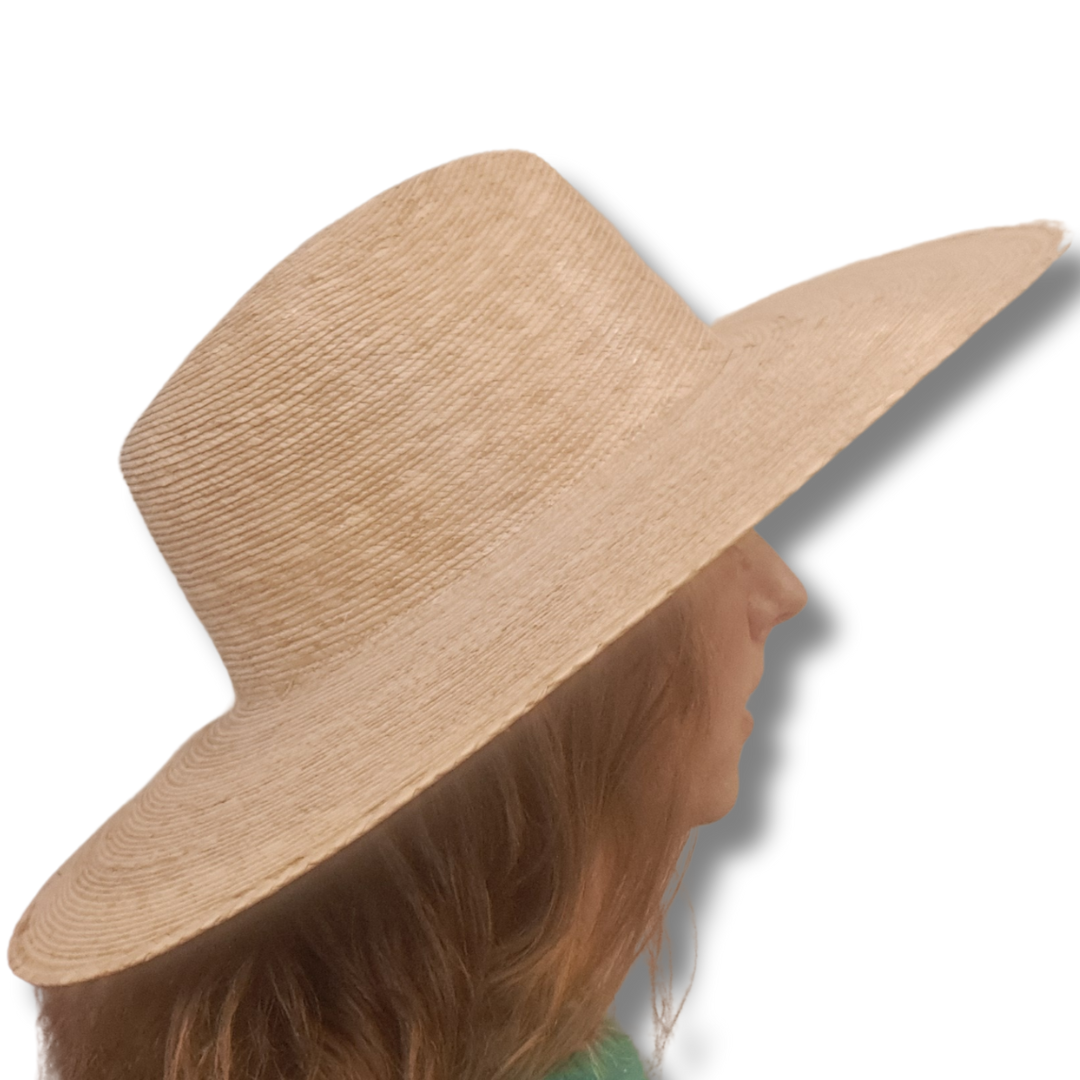Lack Of Color Palma Wide Fedora - Side View