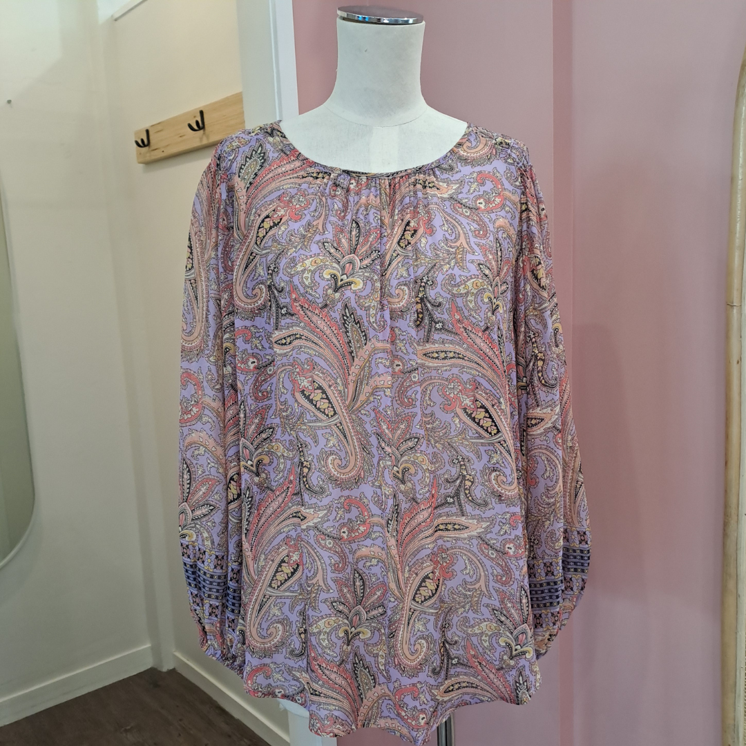 Lania The Label - Challis Top - Size 14