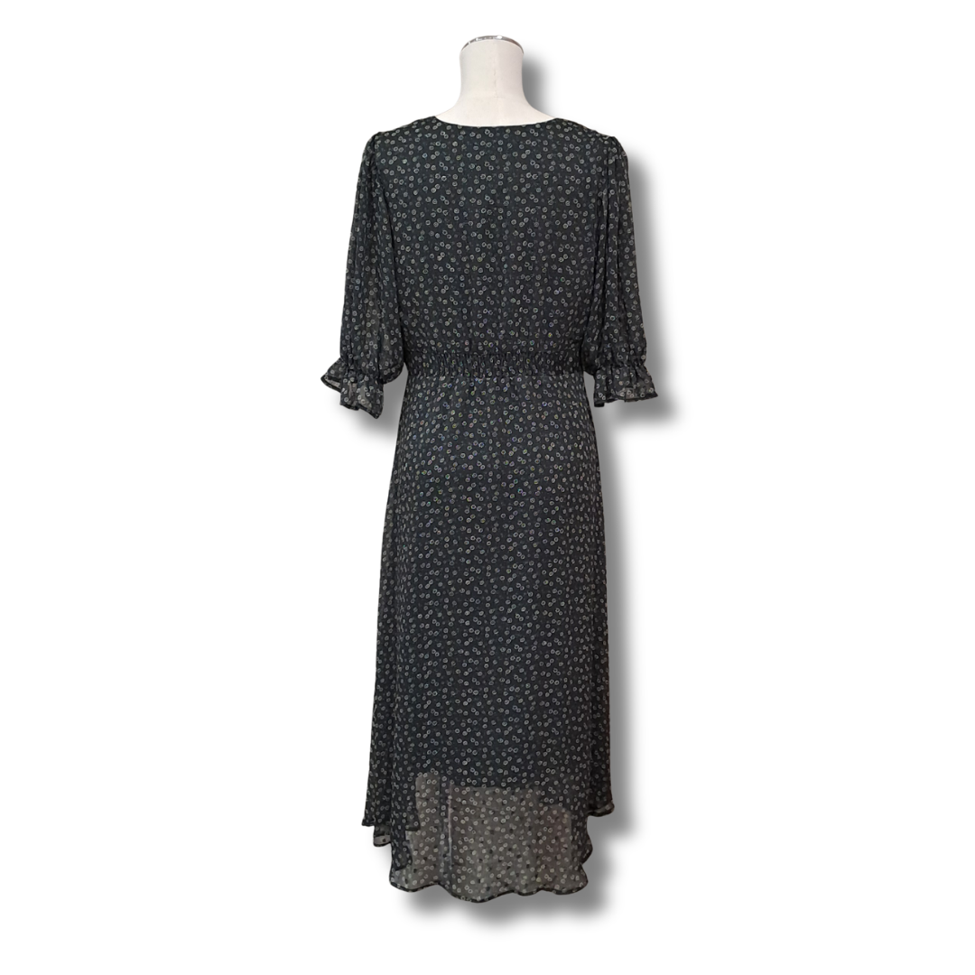 Leila + Luca - Floral Dress - Size 12 - Back