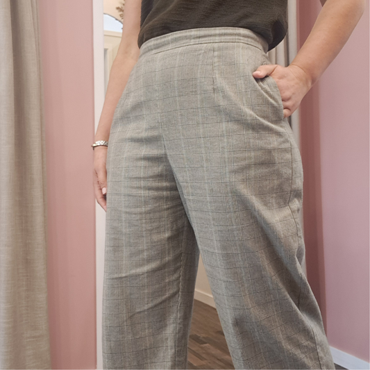 Lonely- Cotton Check Pants