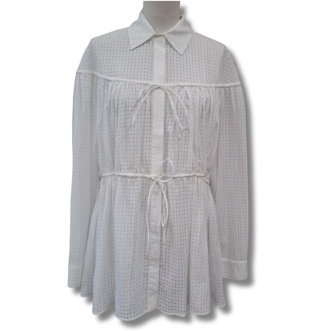 Lounge The Label - Innes Shirt - Size 10 - Front