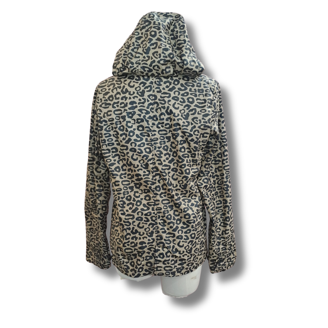 Maison Scotch - Leopard Print Jacket - Size 8 - Back