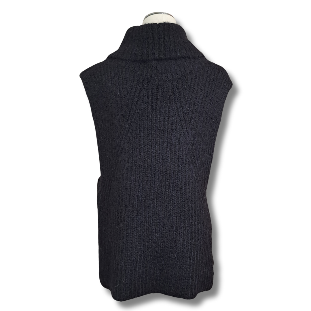 Marco Polo - Roll Neck Vest - Size XS - Back View