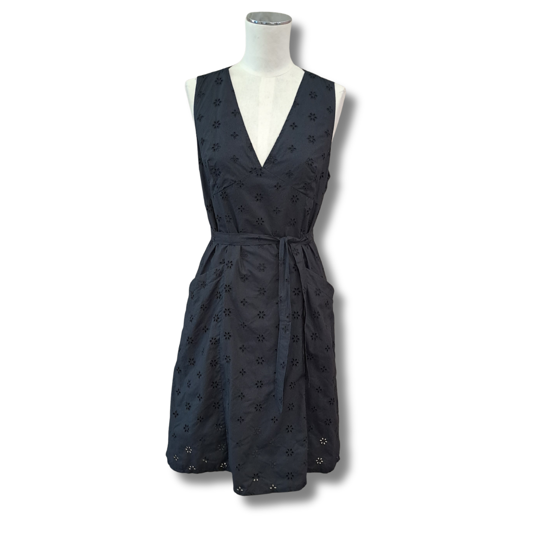 Matteau - Broderie Organic Cotton Dress - Front View