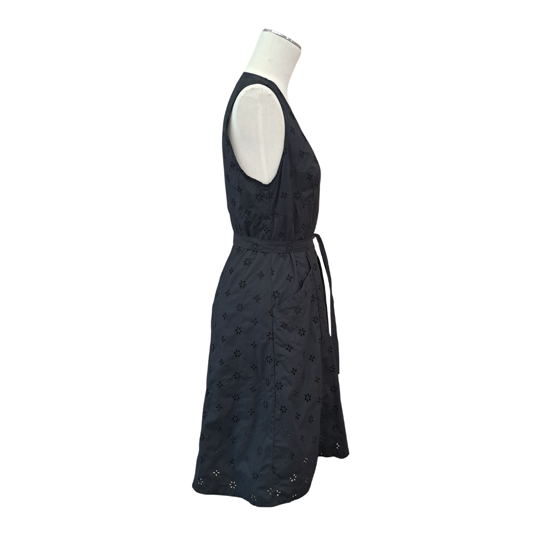 Matteau - Broderie Organic Cotton Dress - Side View
