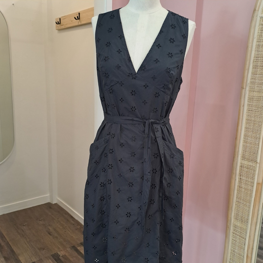 Matteau - Broderie Organic Cotton Dress - Size 3 (10)