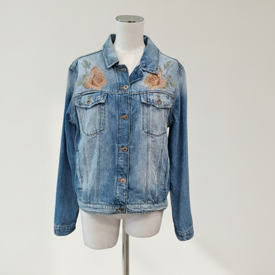 Mavi Jeans - Katy Rose Embroidered Jacket - Size L