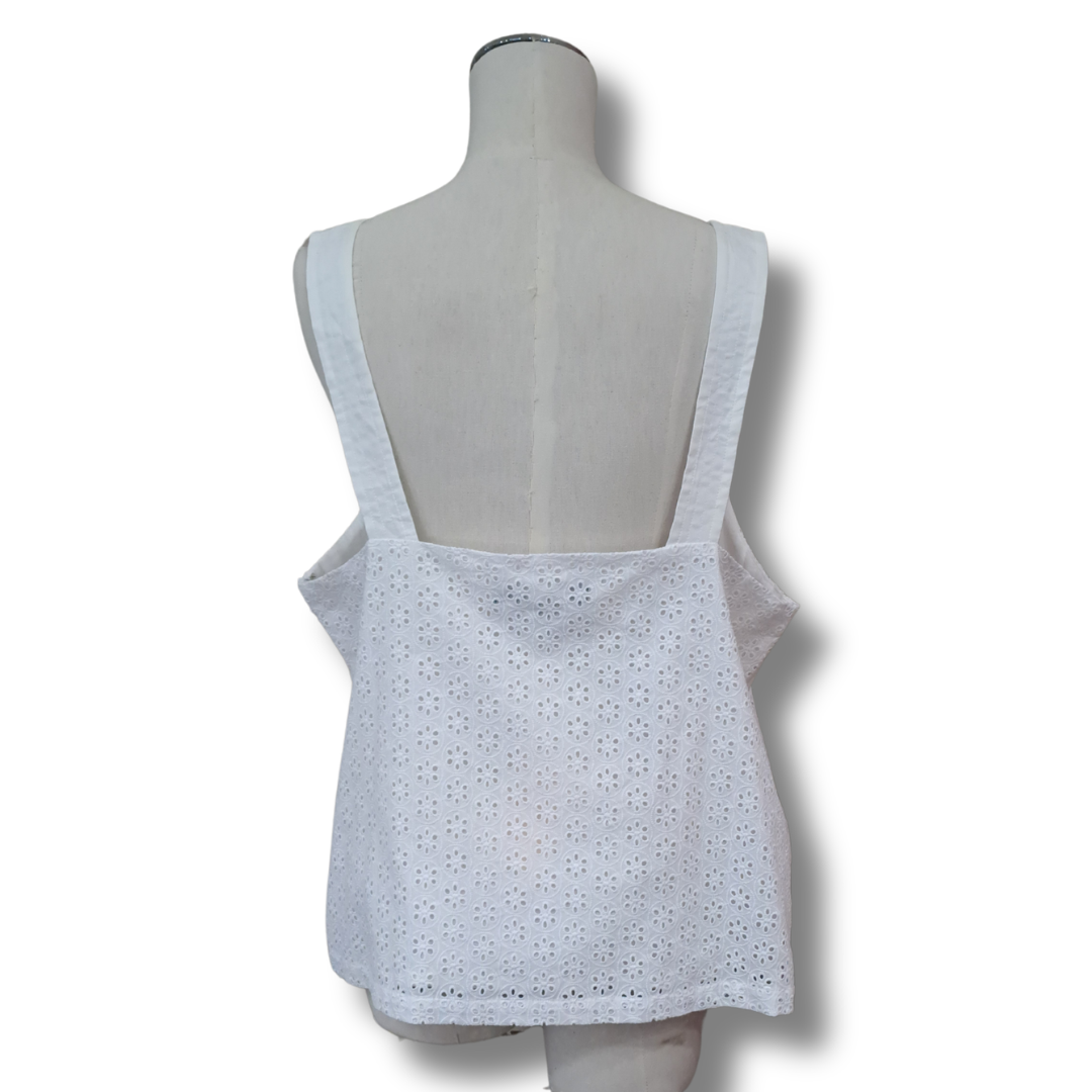 Max - Broderie Anglaise Cami - Size 18 - Back