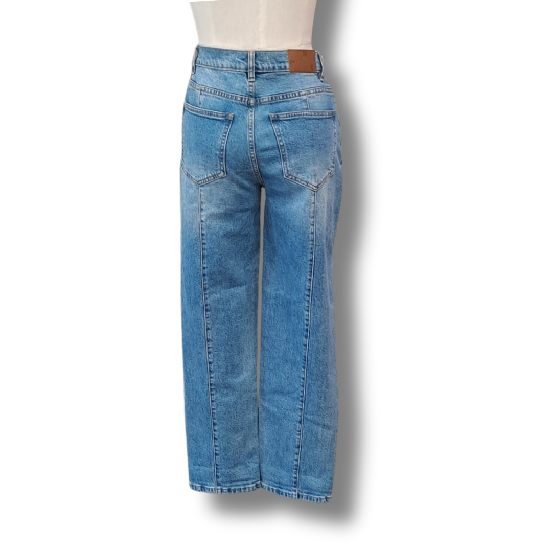 Max - Kyoto Straight Leg Jeans - Size 10 - Back