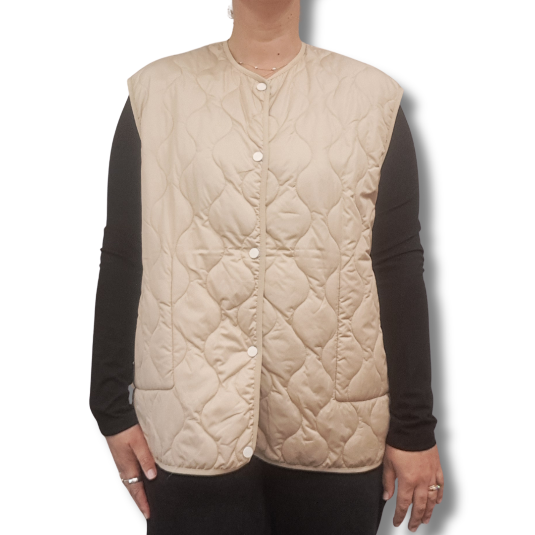 Max Elementary - Reversible Quilted Puffer Vest - Size XL-XXL -Front2