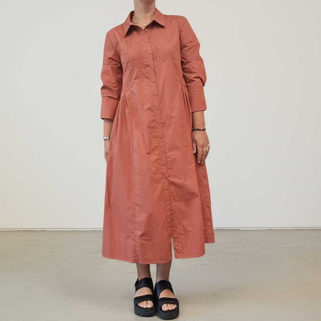 Maye - Susie Shirtdress - Size M - BNWT - Front