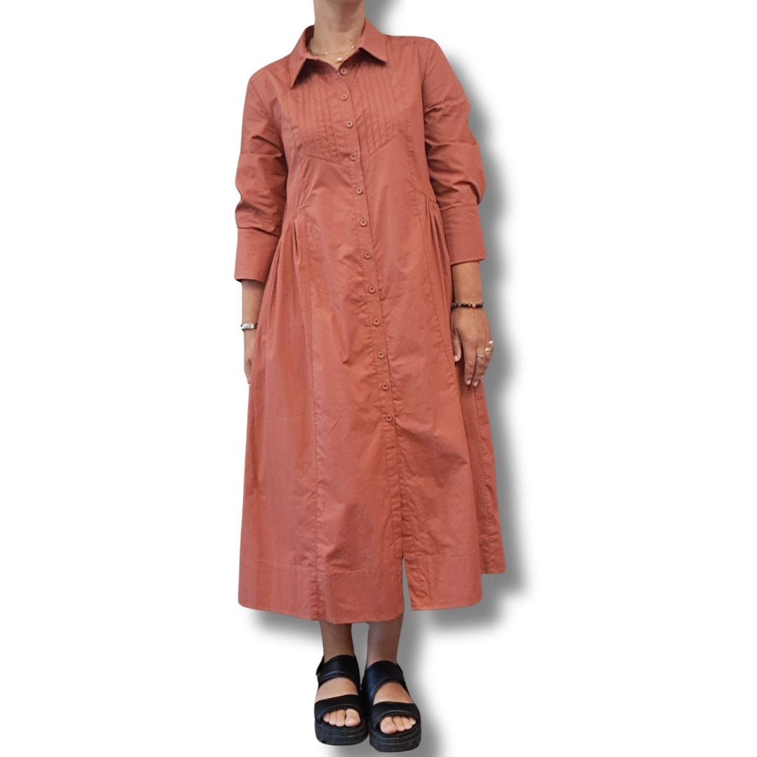 Maye - Susie Shirtdress - Size M - BNWT - Front