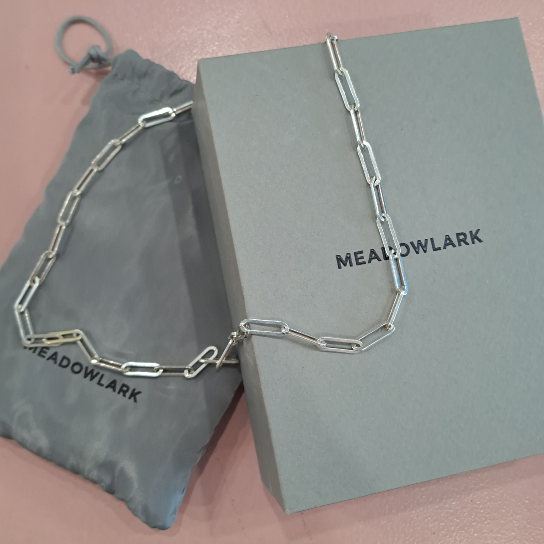 Meadowlark - Paperclip Heavy Necklace - 45cm