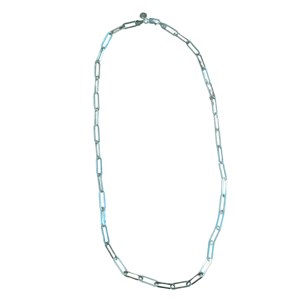 Meadowlark - Paperclip Heavy Necklace - Silver