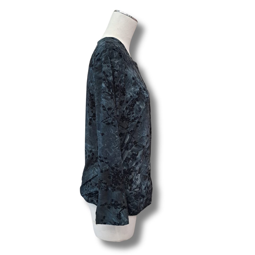 Megan Salmon - Flocked Jersey - Size 10 - Side