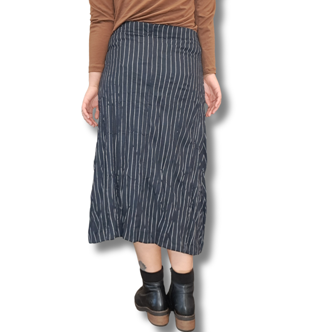 Megan Salmon - Gangster Crush Skirt - Size 14 - Back View