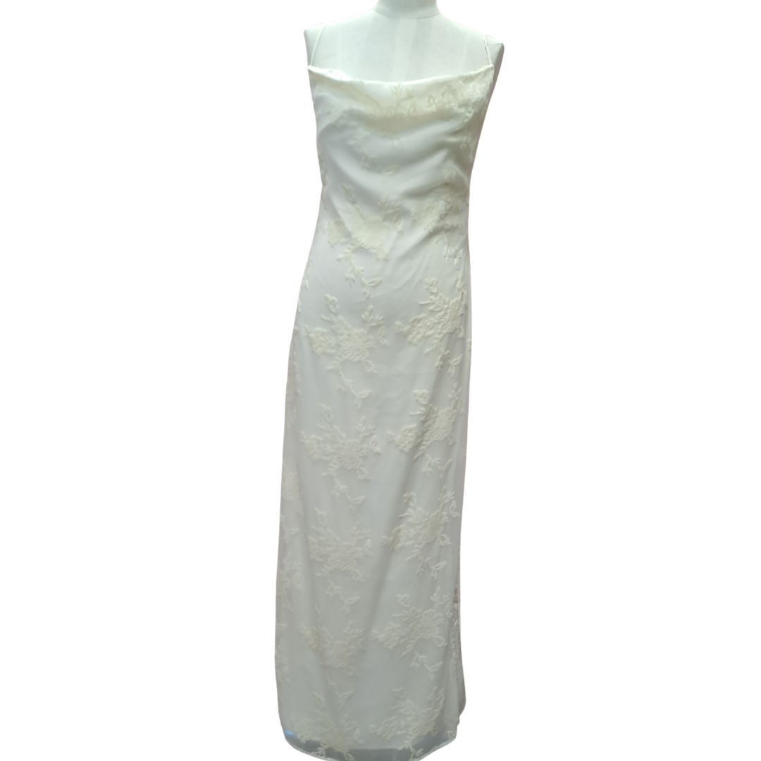 Meshki - Erika Burnout Velvet Maxi Dress  -Front