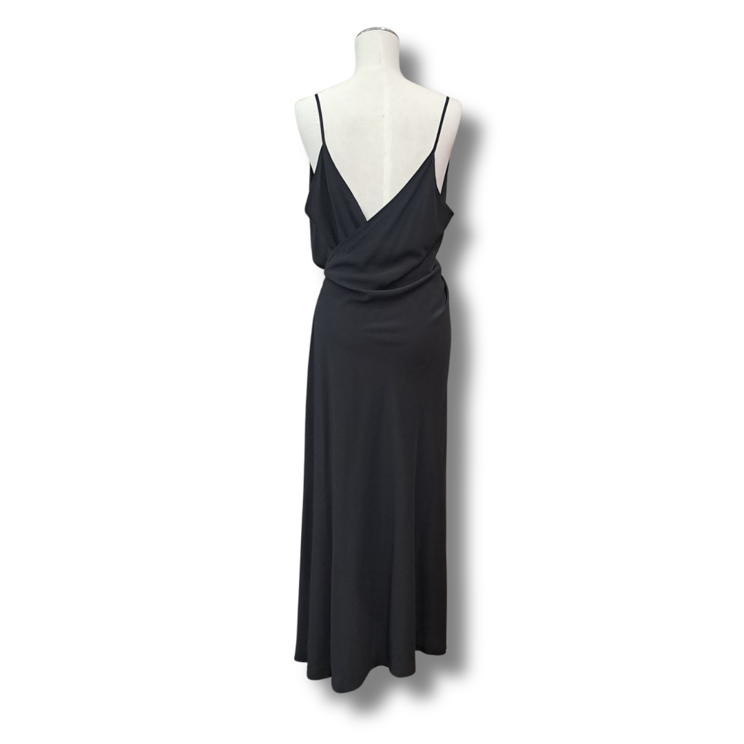 Miss Crabb - Summertime Dress Black - Size 4 - Back