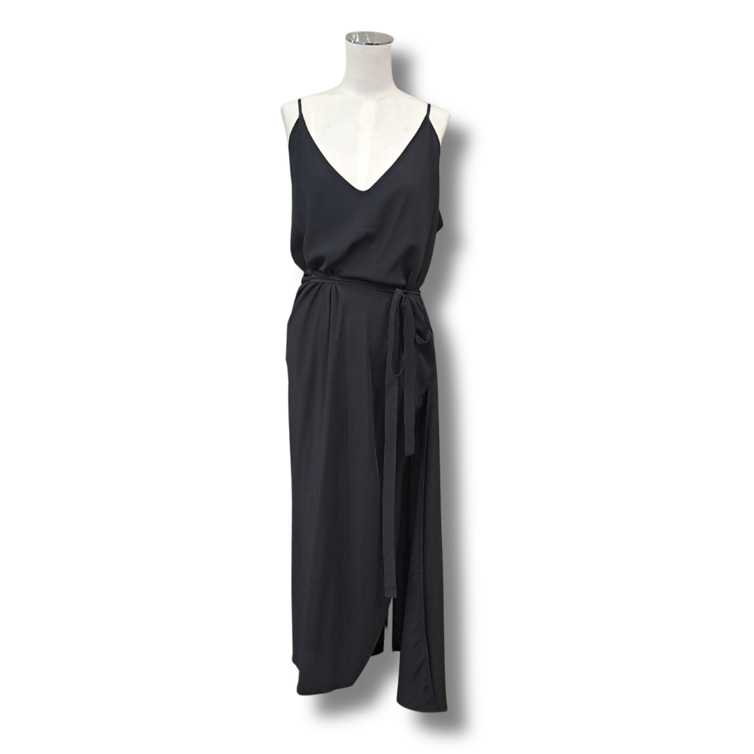 Miss Crabb - Summertime Dress Black - Size 4 - Front