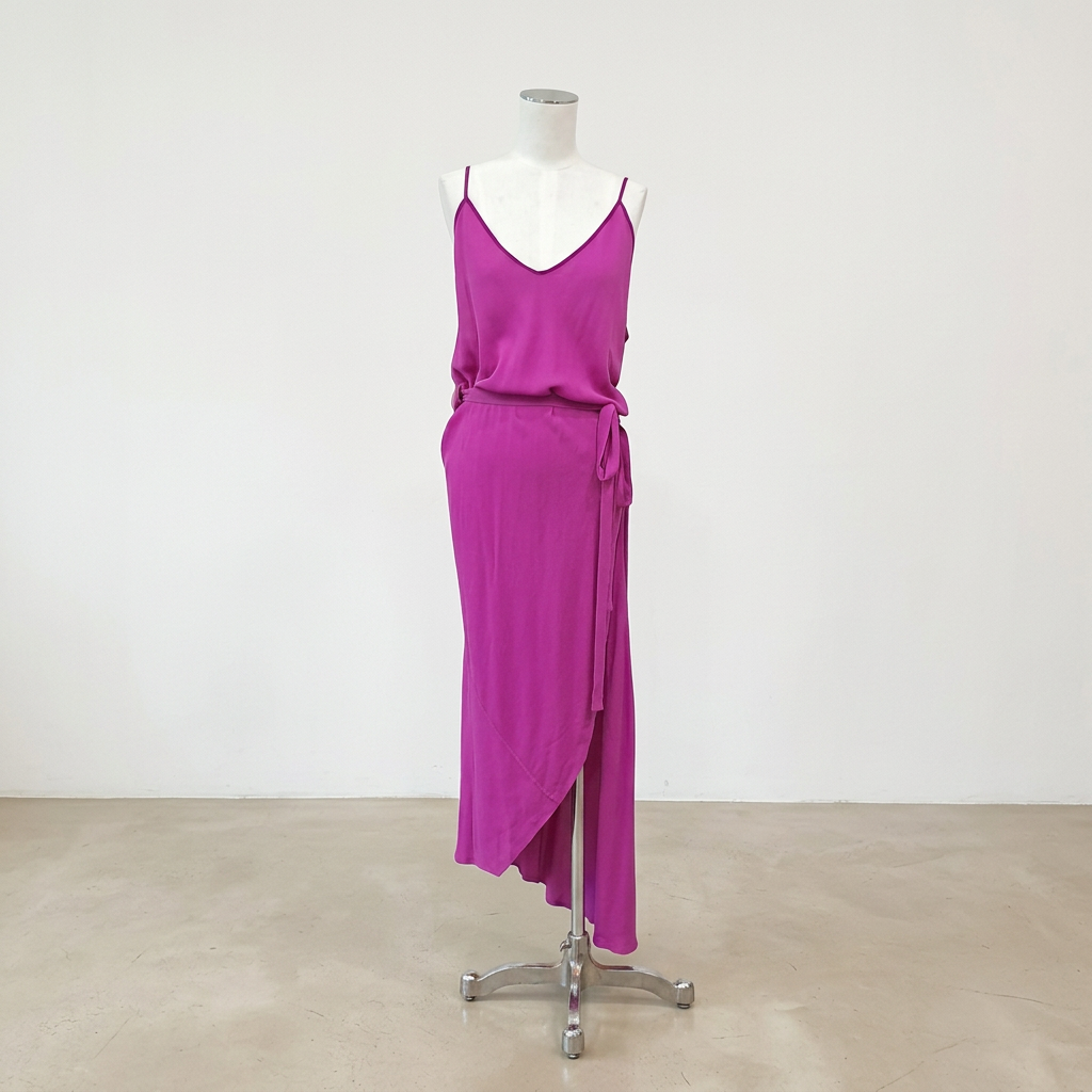 Miss Crabb - Summertime Dress Fuschia - Size 3