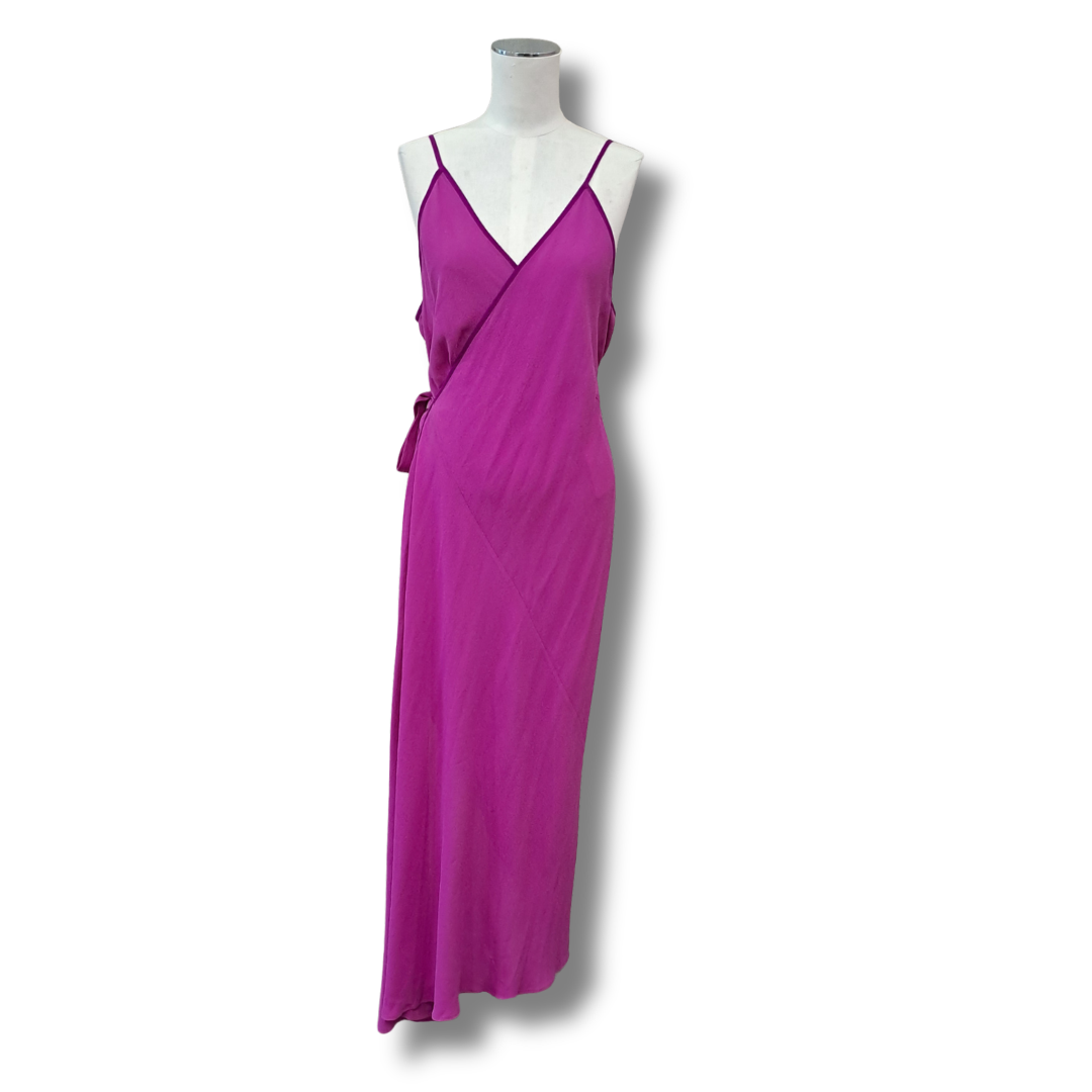 Miss Crabb - Summertime Dress Fuschia - Size 3 - Front