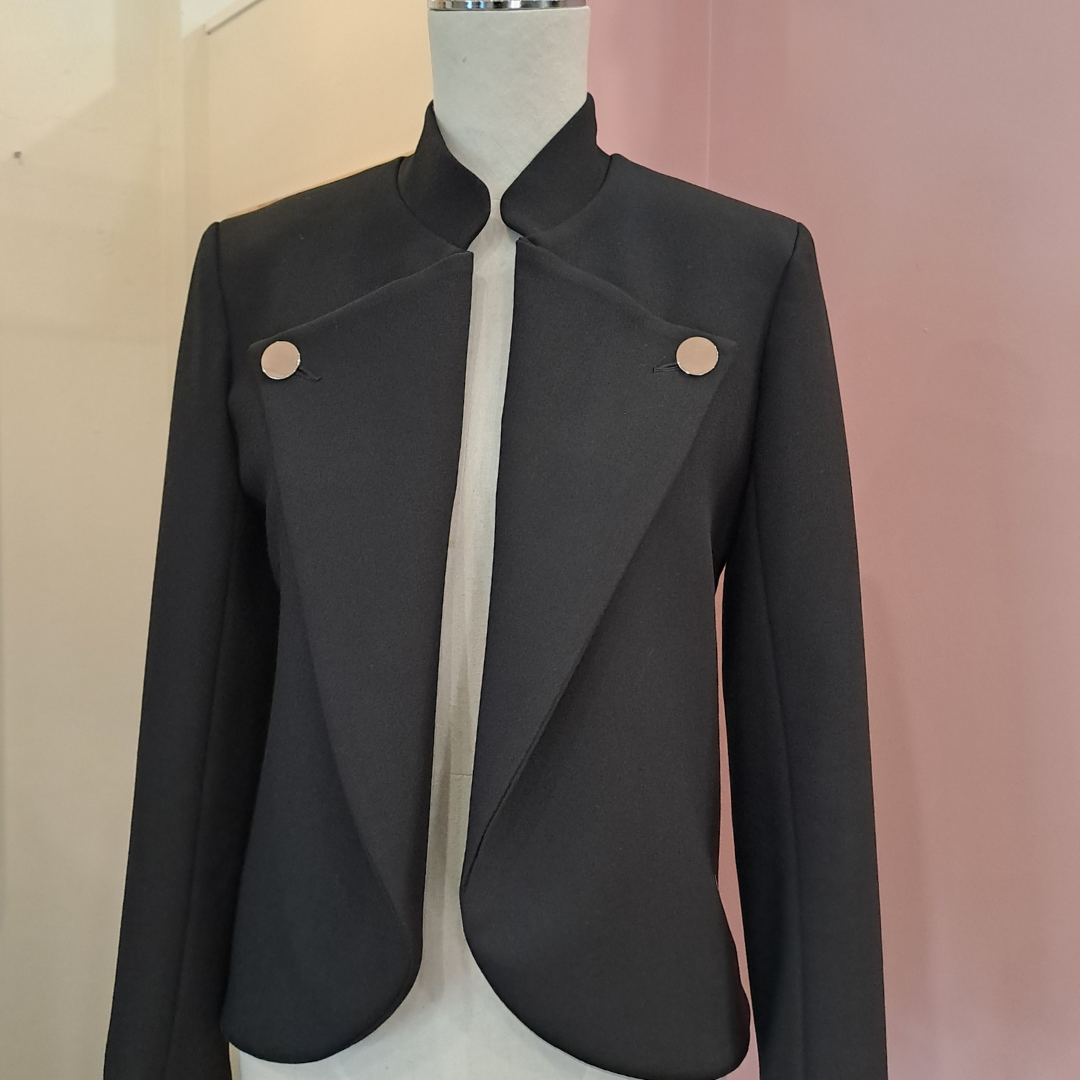 Moochi - Black Militent Blazer - Size 6
