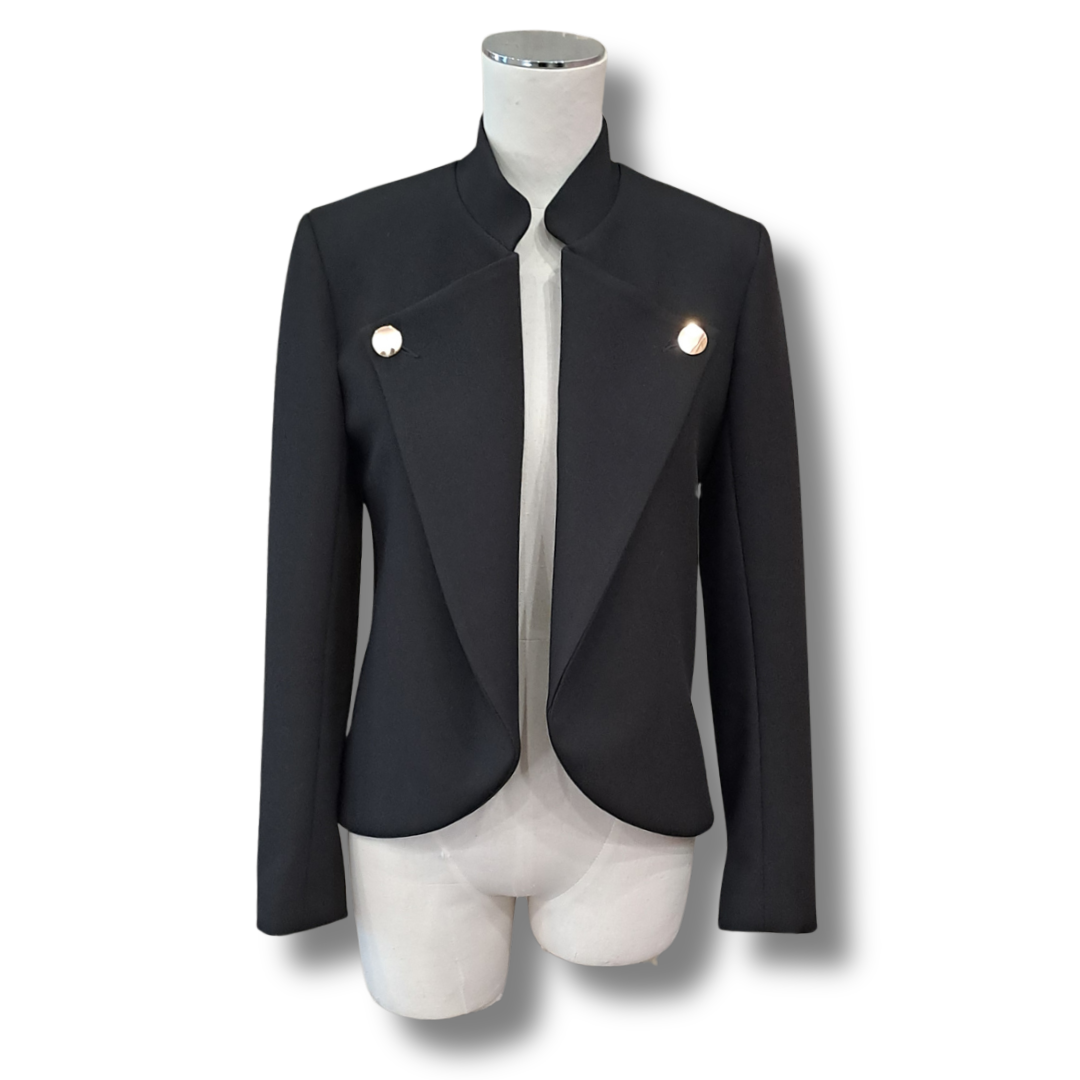 Moochi - Black Militent Blazer - Size 6 - Front