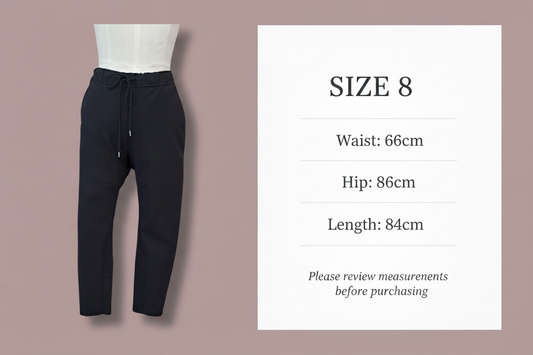 Moochi - Continual Ponti Pant - Size 8 - Size Chart