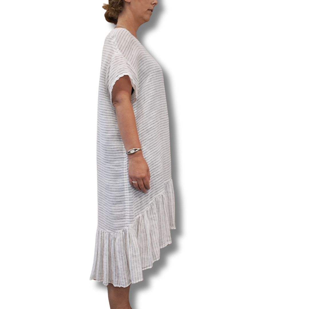 Moochi - Linen Favor Dress - Side View