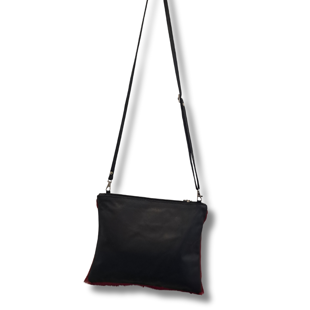 Mooi - Jem Oxblood Bok Bag - Back View