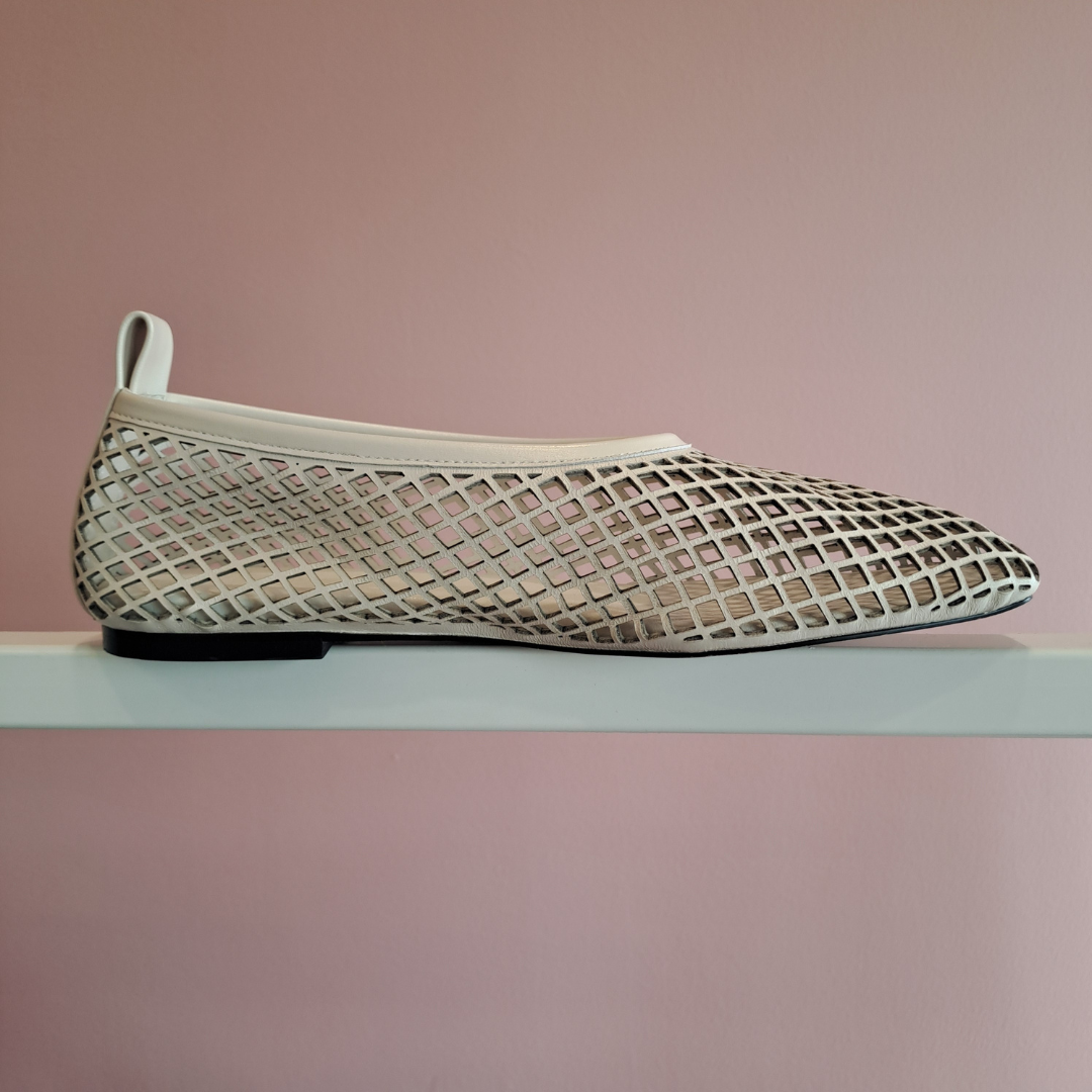 Nelson Made - Lou Mesh Shoes - Size 40 / 9 - Side