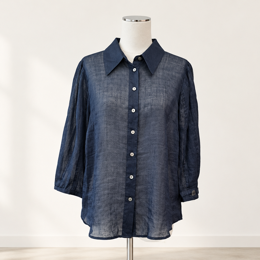 Neris - Pin Tuck Shirt - Size 10