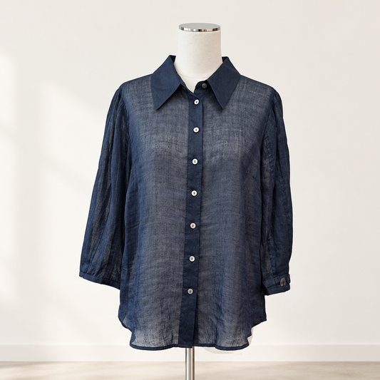 Neris - Pin Tuck Shirt - Size 10