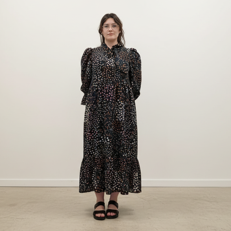 Never Fully Dressed - Floral Garden Maxi Dress - Size 16