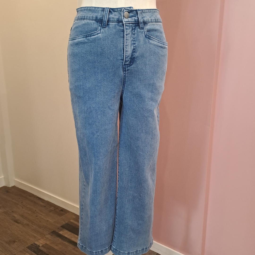 Newport Collection - Athena Wide Leg Jean - Size 8 - BNWT
