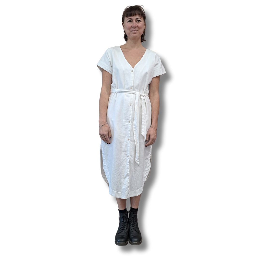 Nude Lucy - Linen / Cotton Dress - Size S August Nude Lucy - Linen / Cotton Dress - Size S August