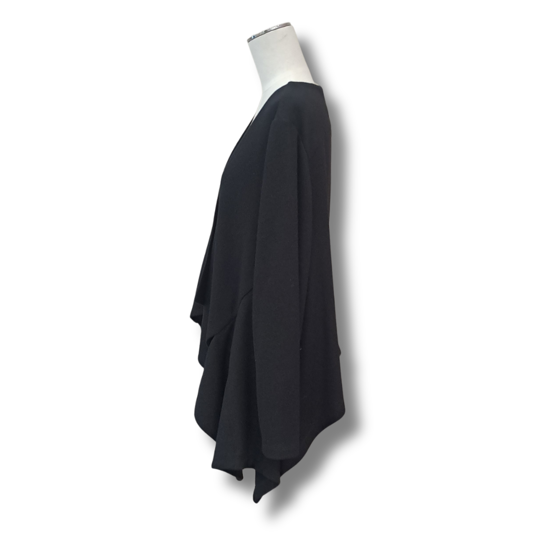 Obi - Asymmetric Wool / Viscose Jacket - Size 20  -Side 2