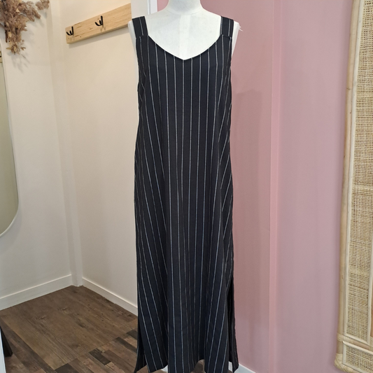 Obi Black - Capone Reversible Dress - Size 10